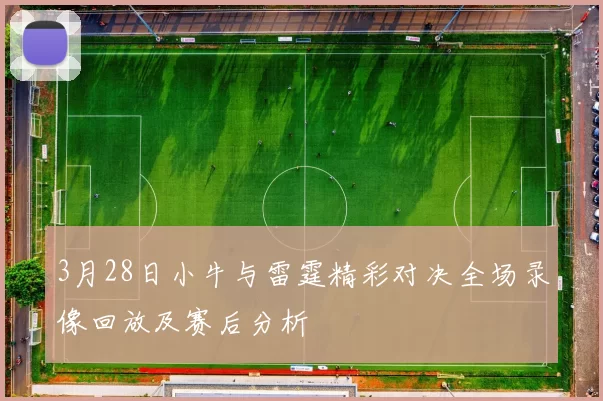 3月28日小牛与雷霆精彩对决全场录像回放及赛后分析
