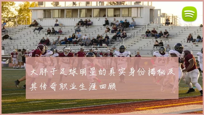 大胖子足球明星的真实身份揭秘及其传奇职业生涯回顾