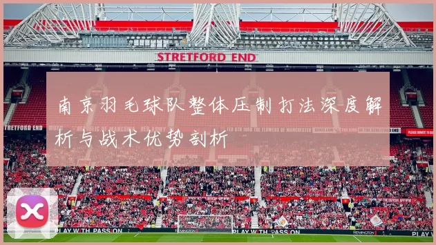 南京羽毛球队整体压制打法深度解析与战术优势剖析