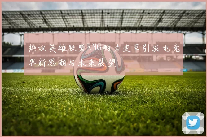 热议英雄联盟RNG耐力变革引发电竞界新思潮与未来展望