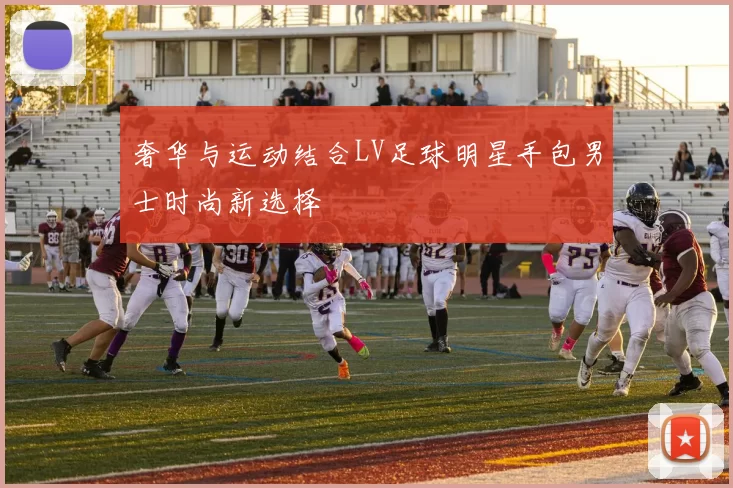 奢华与运动结合LV足球明星手包男士时尚新选择